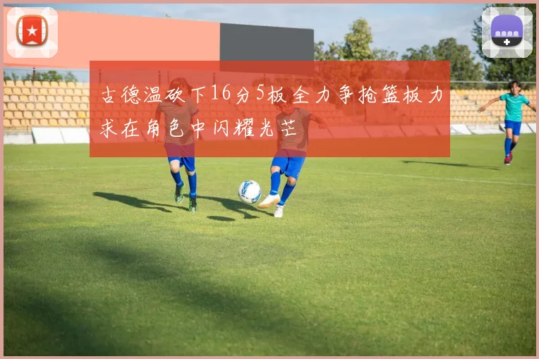 古德温砍下16分5板全力争抢篮板力求在角色中闪耀光芒